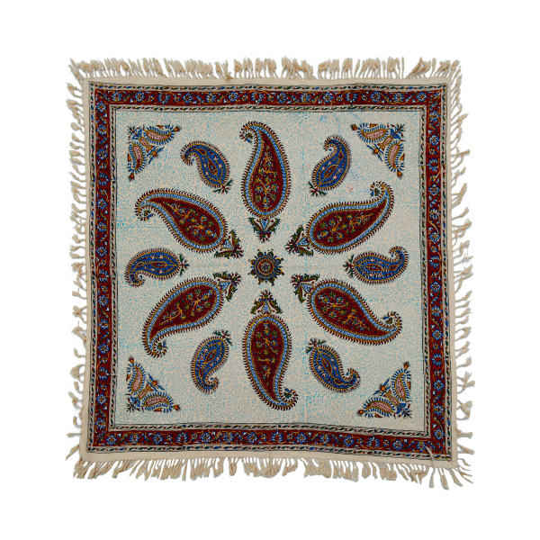 Main image of 波斯桌布 – 伊斯法罕传统卡拉姆卡里木刻印花