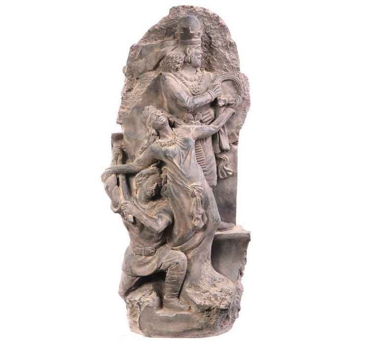 Main image of 霍斯劳、希琳与法尔哈德雕塑 – 波斯神话