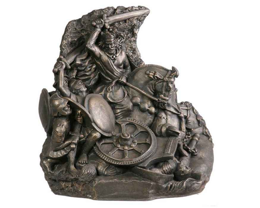 沙普尔一世史诗雕像 – 波斯国王