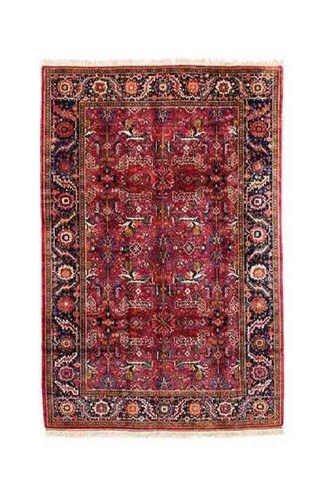 Main image of 波斯羊毛地毯 手工结制 红色 – Heriz