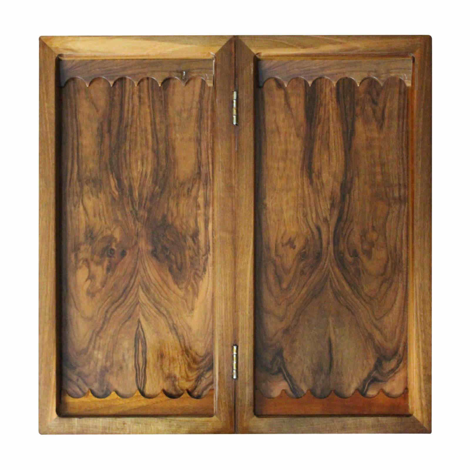 木雕西洋双陆棋盘——波斯文化遗产 凯亚姆(Khayyam)主题手工制作