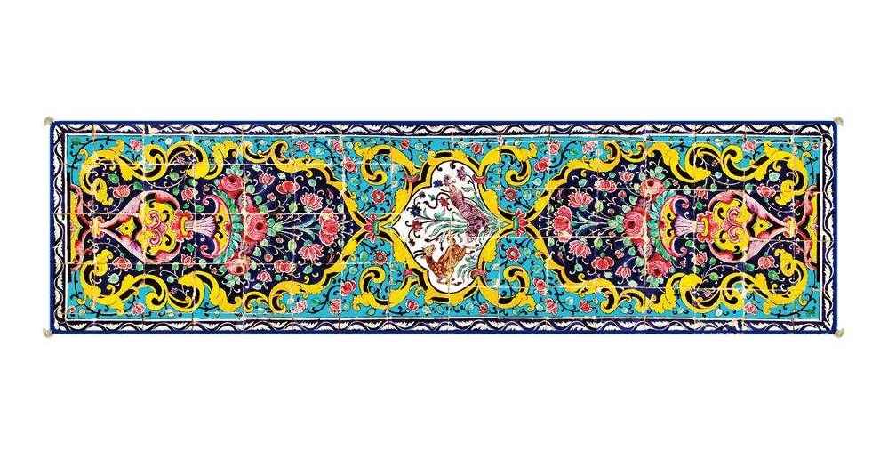 Persian Elegance 天鹅绒桌旗 Homa R-138