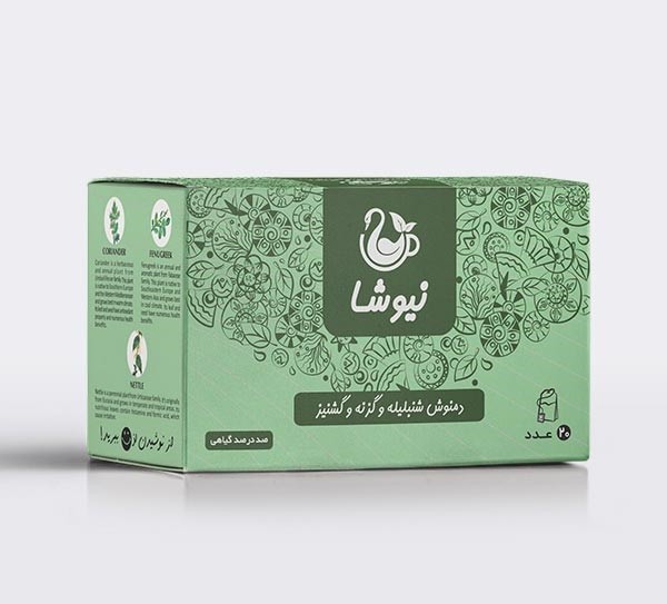 Main image of 纽莎 草本茶混合：葫芦巴、荨麻与芫荽 70克（10包）