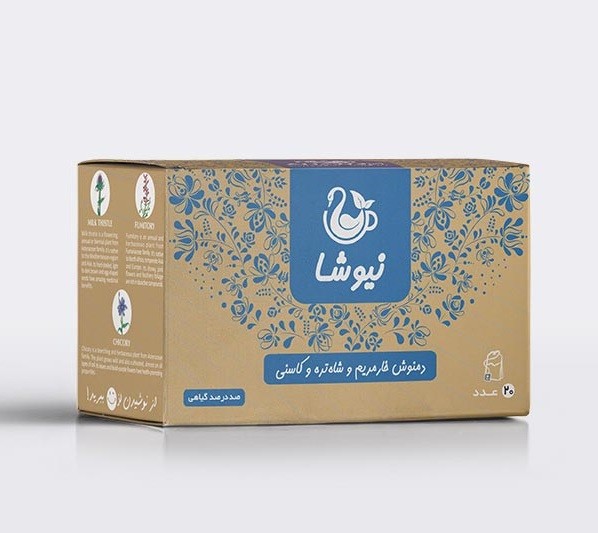 Main image of 纽莎 草本茶混合：乳蓟、地榆与菊苣 70克（10包）