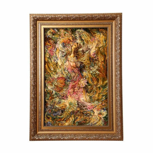 Main image of 塔布里兹手工波斯挂毯 – 描绘Booyeh Bahar微型画