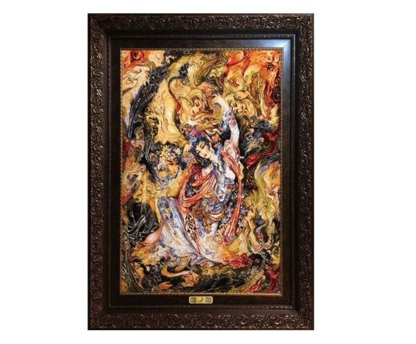 塔布里兹波斯挂毯 – 微型画 M34