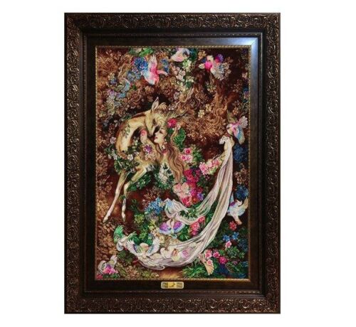 Main image of 塔布里兹波斯挂毯 – 描绘微型画 M23