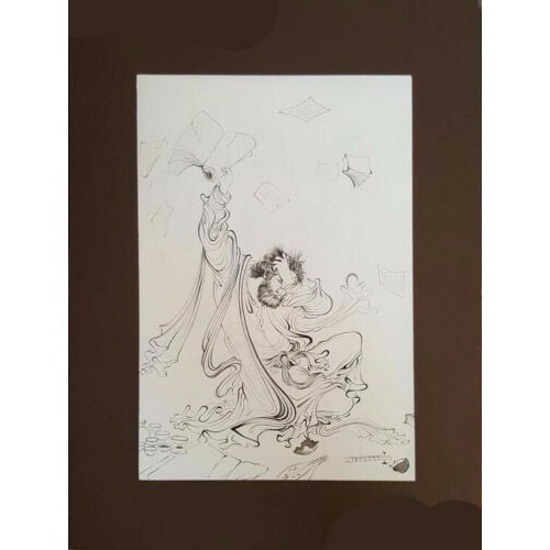 Main image of 原创波斯细密画：水彩画 – Shams-e Tabrizi