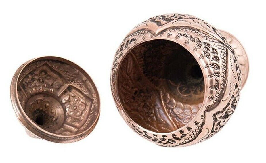 波斯雕刻铜糖罐 – Nareng 款式