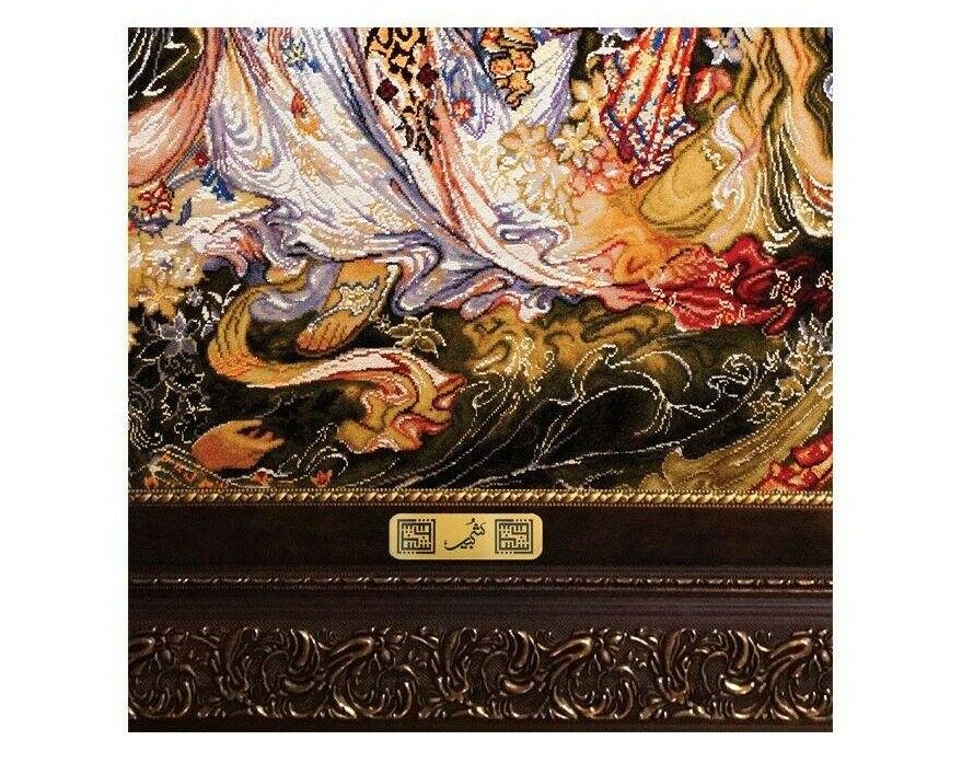 塔布里兹波斯挂毯 – 微型画 M34