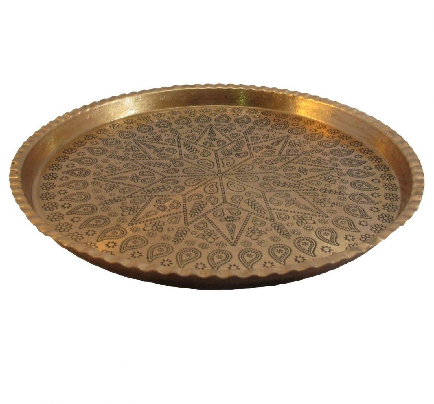 波斯铜托盘 – 传统锤纹 08款