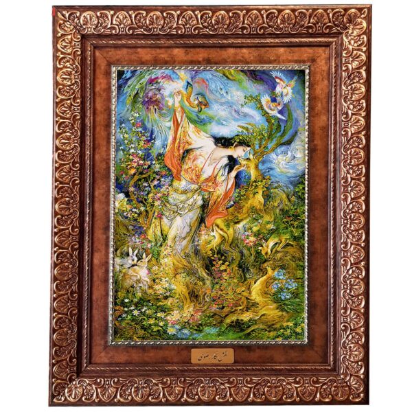 塔布里兹波斯挂毯 – 微型画 8KP