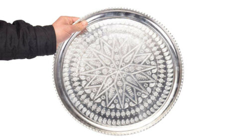 波斯黄铜托盘 – 传统手工锤制 960款