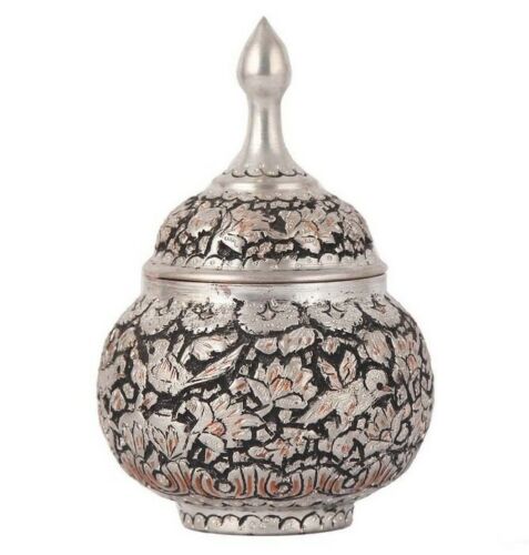 Main image of 波斯雕刻铜糖罐 – 花园款式