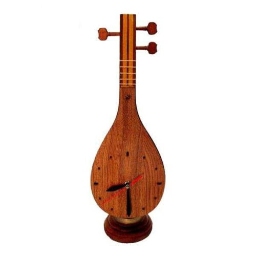 Main image of 乐器造型木质桌面时钟 款式 Setar