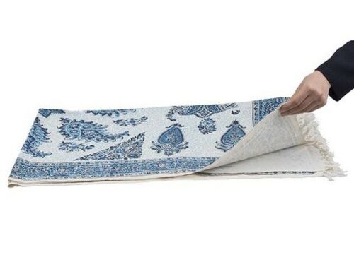 波斯桌布：伊斯法罕传统卡拉姆卡里木刻印花 Atrian款