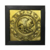 带框波斯雕刻黄铜艺术品 – 古代有翼狮