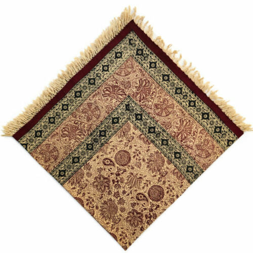 Main image of 伊朗桌布：伊斯法罕传统卡拉姆卡里木刻印花 Ronas款