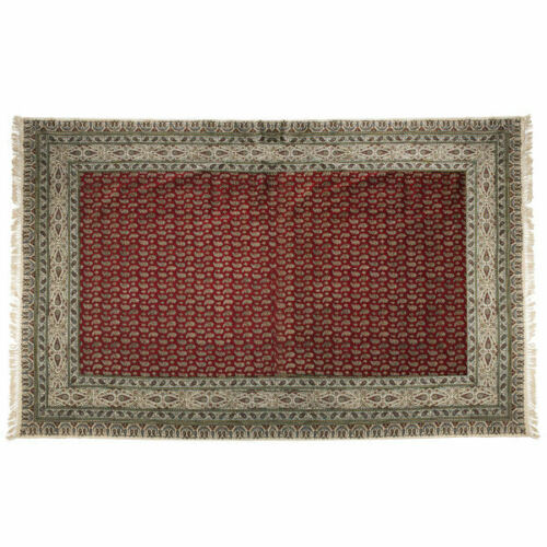 Main image of 波斯桌布：伊斯法罕传统卡拉姆卡里木刻印花 红色款