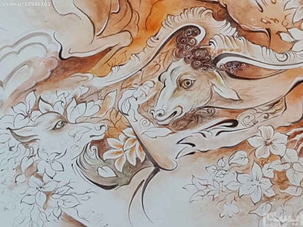 原创波斯细密画:水彩画 – 争议