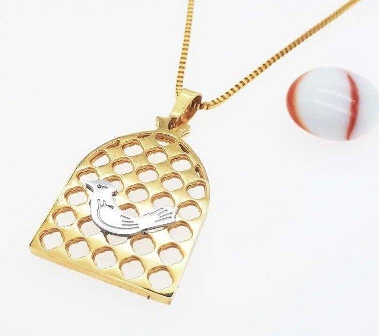 波斯钢项链 – 极简 Morghe Amin 款