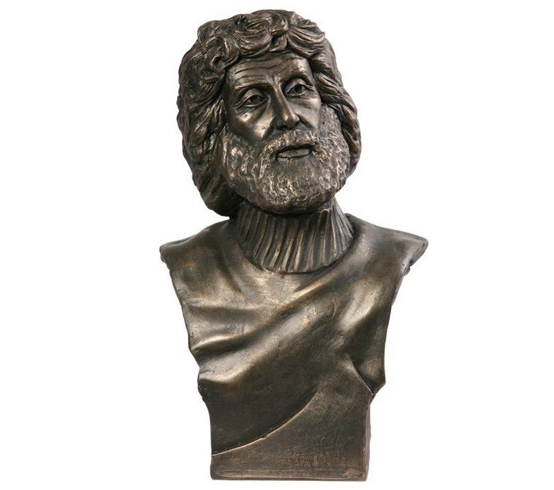 苏赫拉布·塞佩赫里波斯诗人与画家半身像