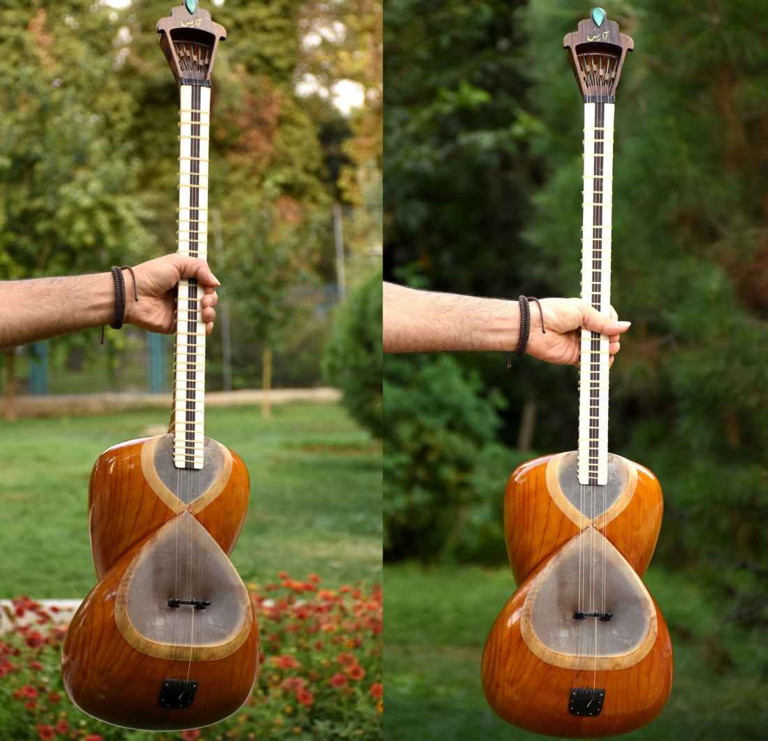 波斯塔尔弦乐器 – 手工制作，IranSaz出品，Azarakhsh型号