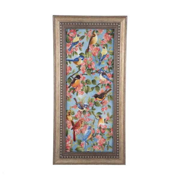 伊朗大不里士手工编织波斯图案地毯 —— 鸟类图