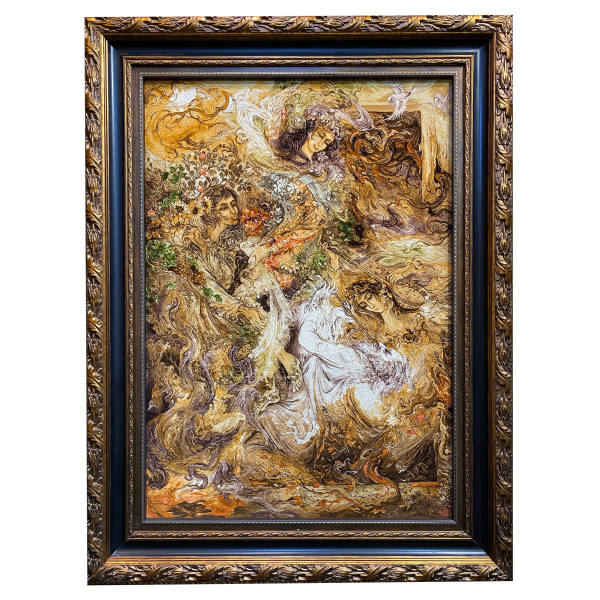 Main image of 伊朗大不里士手工编织波斯挂毯 —— 细密画图