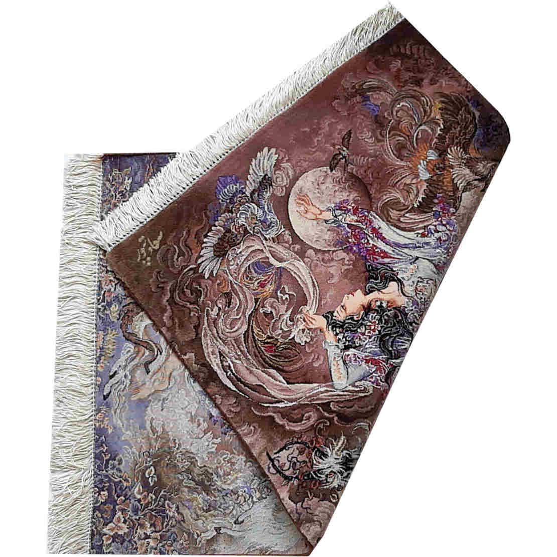 伊朗大不里士手工编织波斯挂毯 —— Sobghahi细密画图