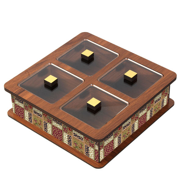 Main image of 优雅茶叶收纳盒 – 柜格设计 6029型号