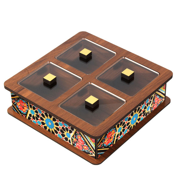 木制茶叶收纳盒 – 柜格设计 6016款