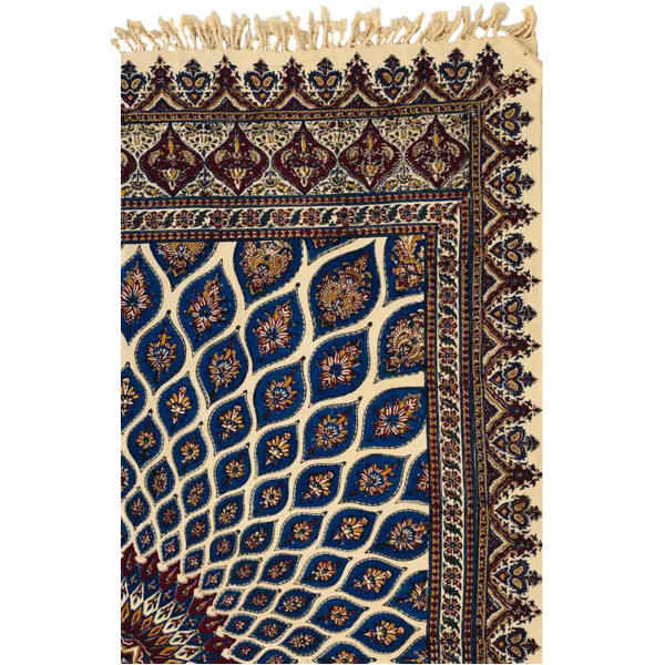 波斯桌布:伊斯法罕传统卡拉姆卡里木刻印花 G409款