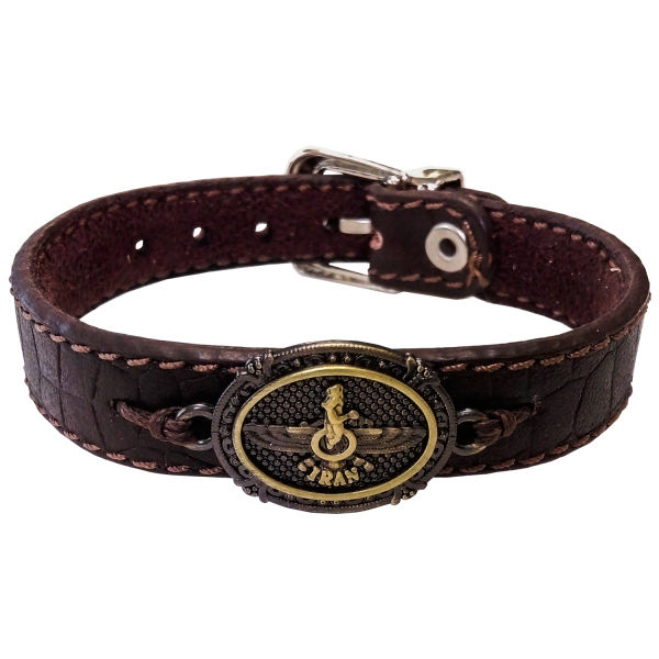 Main image of 男士与女士波斯皮革手链 – 法尔瓦哈尔符号