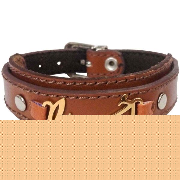 男士与女士波斯皮革手链 – 上帝名字