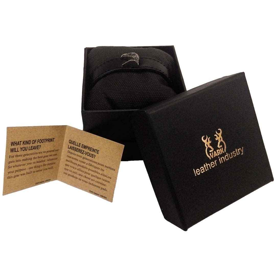 男女皮革手链 – 鹰