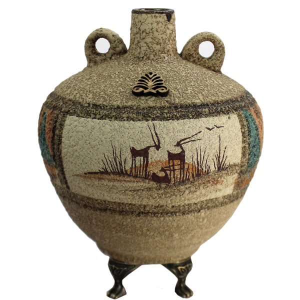 Main image of 手工波斯陶艺装饰花瓶 – 艺术图案 Ancient