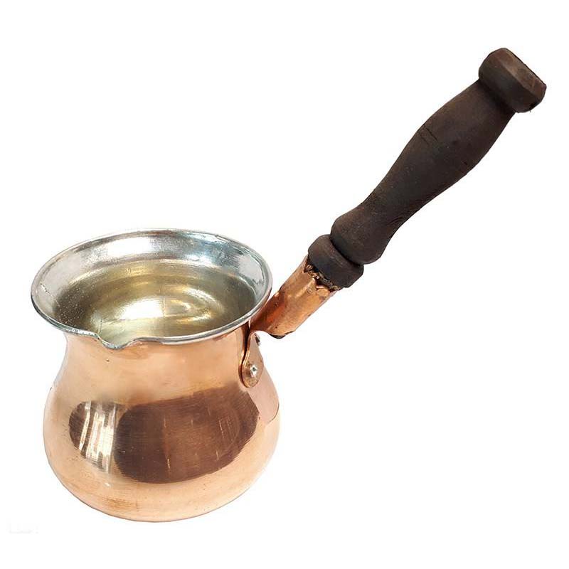 土耳其咖啡壶 – 传统锤纹铜Cezve/Ibrik，Soroush款