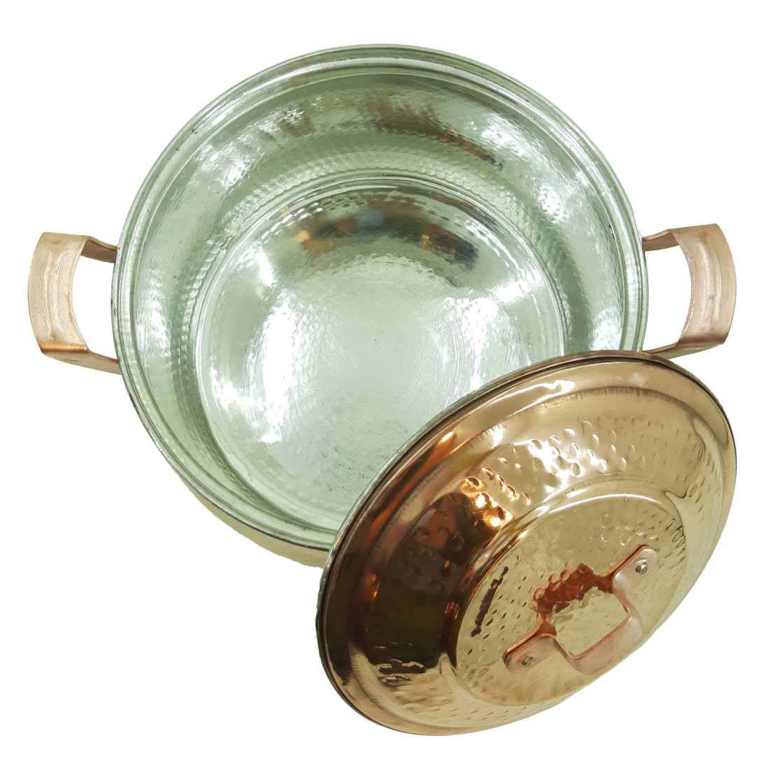 波斯铜汤锅 – 传统锤花炊具 款式 Sh05