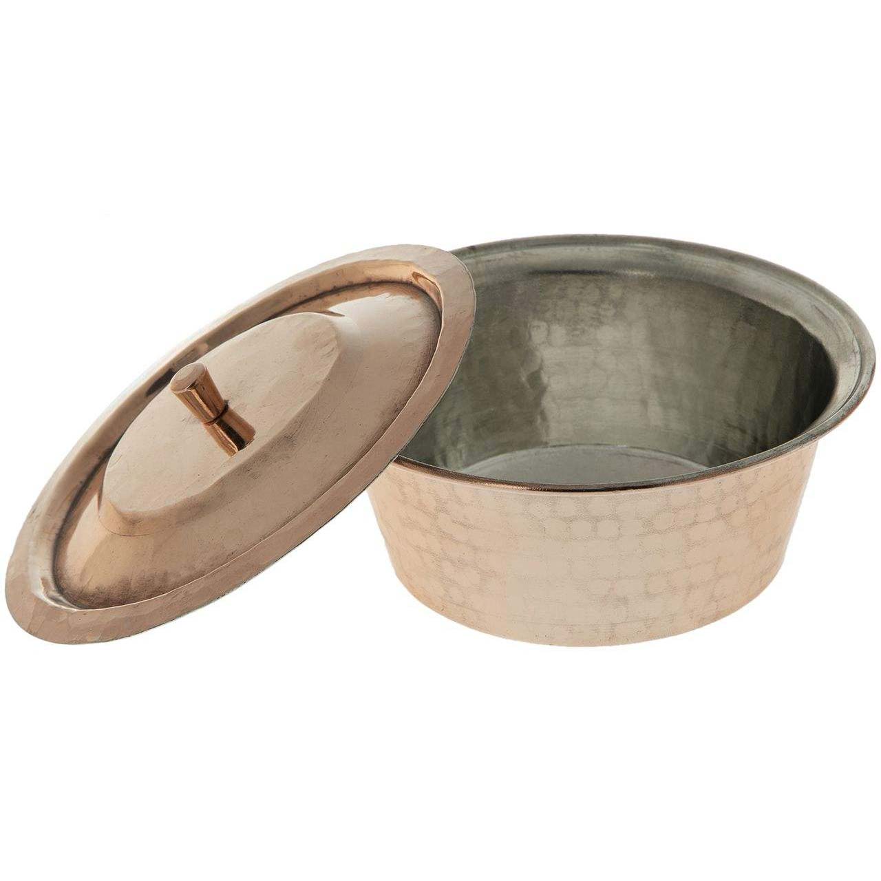 波斯铜汤锅 – 传统锤花炊具 款式 D745