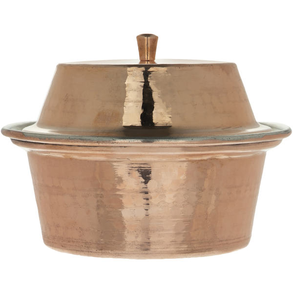 Main image of 波斯铜汤锅 – 传统锤花炊具 款式 W542