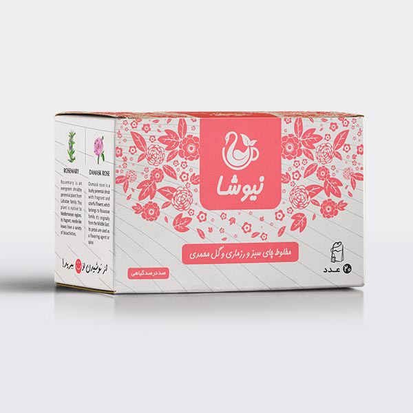 Main image of 纽莎 迷迭香与大马士革玫瑰味绿茶 70克（10包）