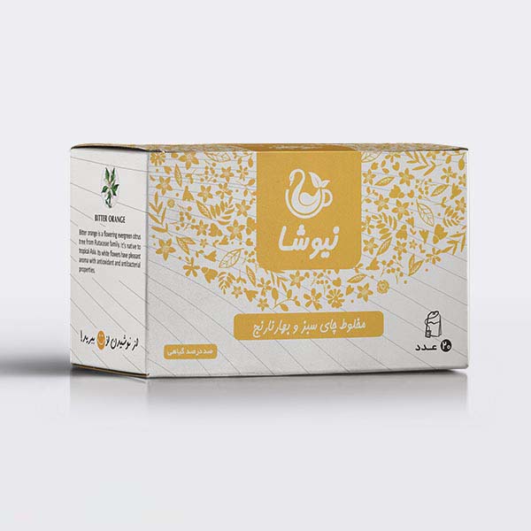 Main image of 纽莎 橙花味绿茶 70克（10包）