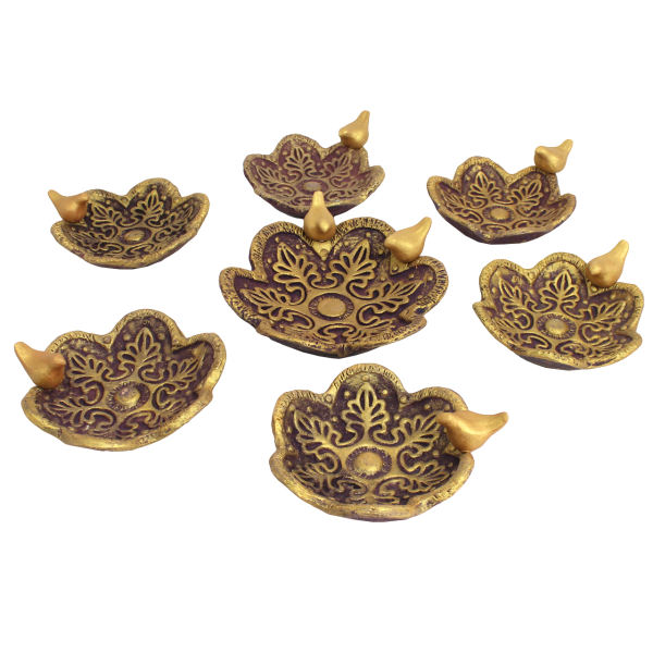 Main image of 优雅陶瓷 Haft-sin 套装，用于 Nowruz 波斯新年 鸟款