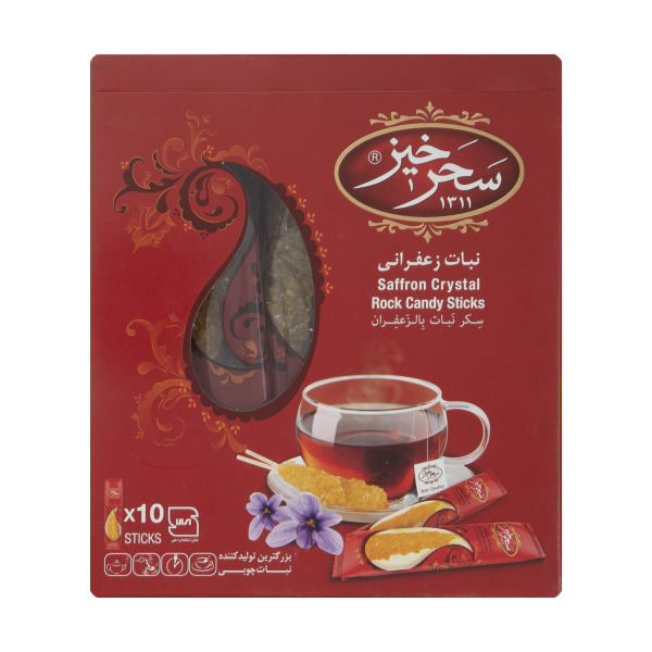 Main image of Nabat – 波斯藏红花味棒状硬糖 Saharkhiz，750克