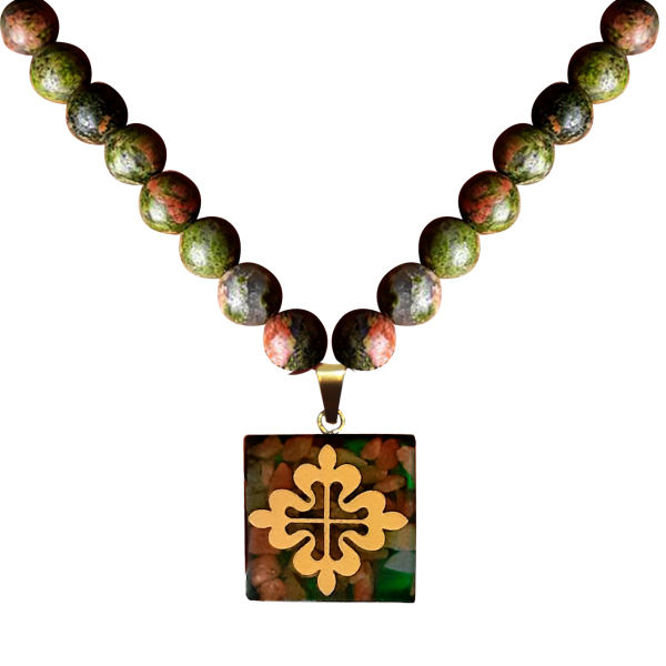 波斯镀金女士项链 – Mahan 款