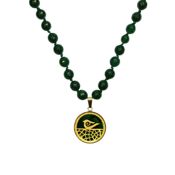 Main image of 波斯镀金女士项链 – 鸟款