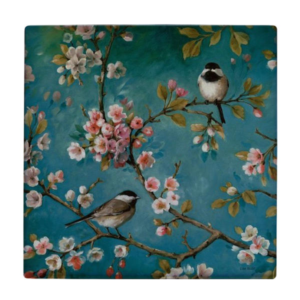 Main image of 装饰性波斯带框陶瓷砖 – 春天 wk311