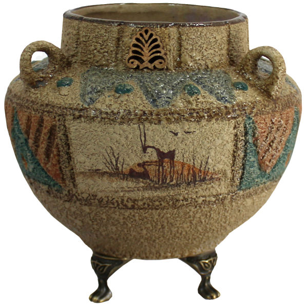 Main image of 手工波斯陶艺装饰花瓶 – 艺术图案 Negar