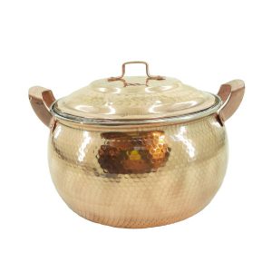 波斯铜汤锅 – 传统锤花炊具 款式 Sh05
